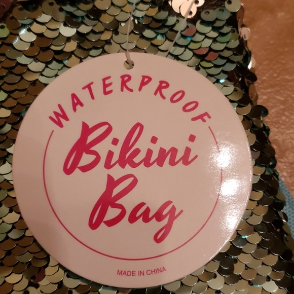 Mermaid Sequin Waterproof Bikini Bag - Picture 5 of 5